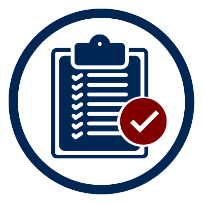 clipboard with checkmarks